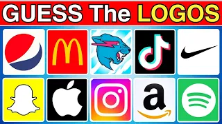 Guess The Logo in 3 Seconds | Famous Logo Quiz 2024