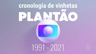 Vinhetas: "Plantão da Globo" (1991 - 2022)