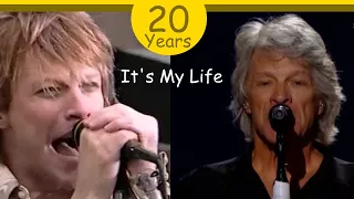 20 Years It's My Life - Bon Jovi (2000 - 2020) Voice Change