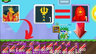 OPENING 10000 FIREWORKS WILL I GET PHOENIX SCARF OR NEPTUNE'S TRIDENT? | GROWTOPIA