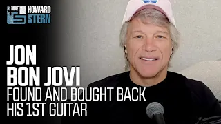 Jon Bon Jovi Bought Back the 1st Guitar He Ever Owned