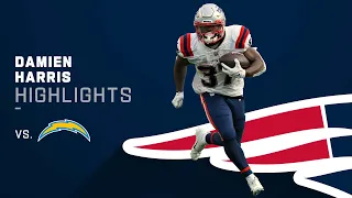 Damien Harris Highlights from Week 8 | New England Patriots