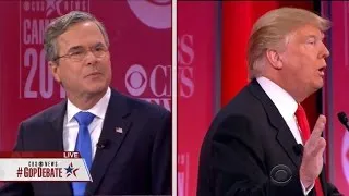 Donald Trump, Jeb Bush get heated over Syria, national security