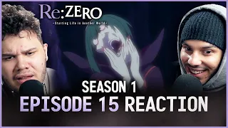ReZero Season 1 Episode 15 REACTION | The Outside of Madness