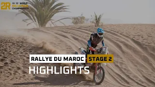 Highlights - Stage 2 - Rallye du Maroc 2023 #W2RC