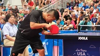2018 World Veteran Championships Table Tennis - Singles Semis & Finals - Table 11