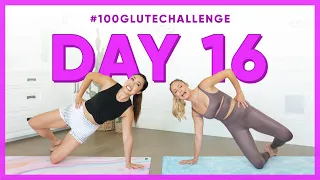 Day 16: Elevated Clamshells! | 100 Glute Challenge w/ Action Jacquelyn