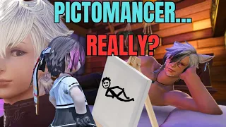 FFXIV DAWNTRAIL'S NEW JOB PICTOMANCER!