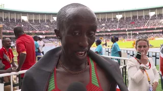 IAAF WU18 Nairobi - 3000m Men Silver Edward ZAKAYO