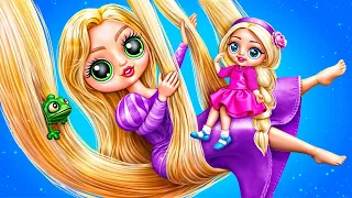 Tangled Pregnant Life of Princess Rapunzel! 20 DIYs for Doll