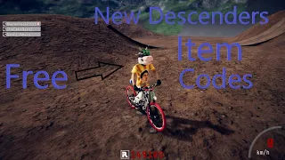 Descenders Item Codes 2