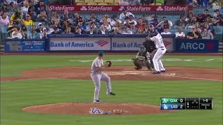 Matt Kemp Solo Homerun vs Athletics | Dodgers vs Athletics