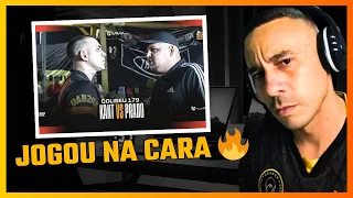 ZENMC REACT  JOGOU NA CARA 🔥🔥 PRADO X KANT   SEMI FINAL   BATALHA DO COLISEU