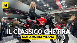 Moto Morini Milano 1200 a EICMA 2023 [ENGLISH SUB]