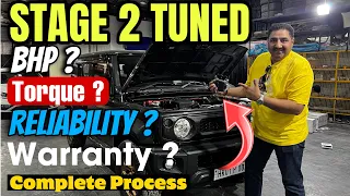 JIMNY Stage 2 Tuned | Itni Power Not Expected | Warranty To Gayi ? JIMNY Modification #jimny #tune