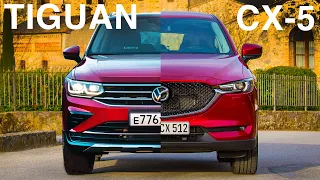 Кто лучше оснащен? Тигуан vs CX-5 за те же деньги