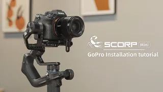 Feiyu SCORP-Mini | Action Camera GoPro Installation | FeiyuTech Tutorial Video