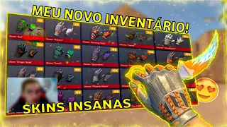 STANDOFF 2 - MEU NOVO INVENTÁRIO PRINCIPAL! Meu inventário milionário no Standoff 2