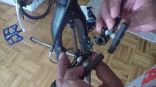 How to install V-Brakes on a bicycle