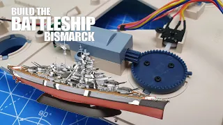 Build the Battleship Bismarck - Part 58 - Motor for the First 15cm Turret