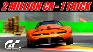 Gran Turismo 7 - Earn 2 Million Credits With This 1 Trick - smash The Gold Time.