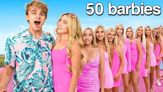 I HIRED 50 REAL LIFE BARBIES!