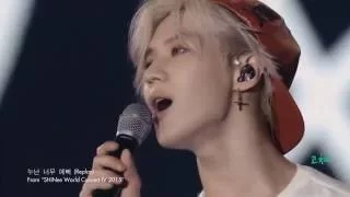 【繁中韓字】SHINee - 누난 너무 예뻐(Replay) ※SWC4 in Seoul