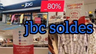 تخفيضات في jbc عاملين صولد 80%_ soldes jbc _80%