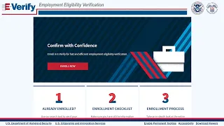 E-Verify Enrollment