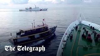 South China Sea: Chinese vessel hit Philippine ship, Manila says