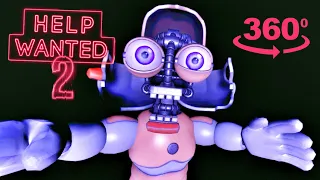 Ultimate FNAF Help Wanted 2 - Ballora Gallery Experience! (360 VR All Jumpscares + Ending)