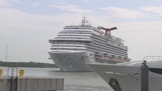 Carnival Vista returns to Galveston after first trip since start of the pandemic