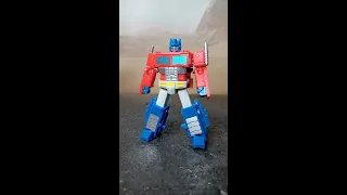 Very Small Optimus Prime Dr. Wu DW-E04 Prime Commander Transform Details Stop Motion #Shorts