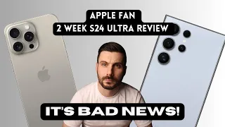 Apple Fan's Shocking Take on Samsung S24 Ultra: Best Phone Out There?