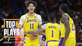 Top 5 Lakers Plays of the 2024 Play-In Tournament