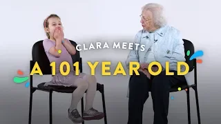Kids Meet a 101 Year Old (Clara) | Kids Meet | HiHo Kids