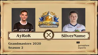 [RU] AyRoK vs SilverName | Hearthstone Grandmasters Season 2 (27 сентября 2020)