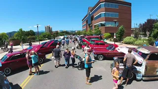 Car d'Alene 2019 Street Show Timelapse