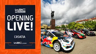 🔴 Opening Ceremony LIVE I WRC Croatia Rally 2024