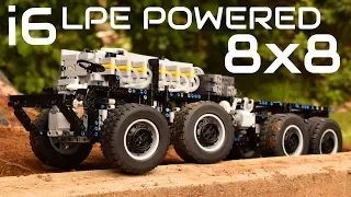 [MOC] Lego Technic Pneumatic 8x8 Tatra Chassis - RC - i6 LPE Powered and Massive!