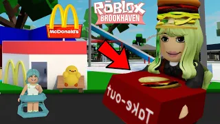 CREAMOS UN MCDONALS ANDANTE EN BROOKHAVEN NOS HACEMOS RICOS ROBLOX karola20