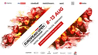 WATCH LIVE | 2023 European Open Pool Championship | Day Three | Table Two