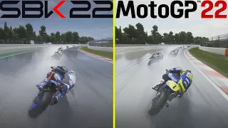 SBK 22 vs MotoGP 22 PS5 Graphics Comparison