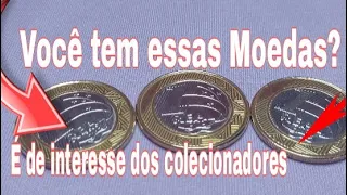 Três Moedas de 1 Real Que Valem Um Bom Dinheiro para os Colecionadores