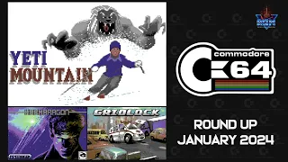 C64 Round Up: January 2024 - Yeti Mountain, HarHaragon, Gridlock