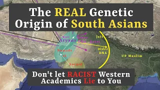 The REAL Genetic Origin of South Asians | Tribes of India Pakistan Afghanistan | Aryans