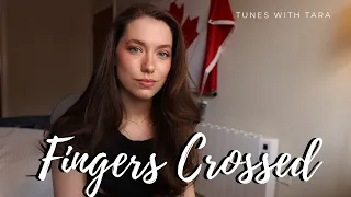 Medical Student Sings FINGERS CROSSED | Tunes with Tara | Tara Jamieson Covers Lauren Spencer-Smith