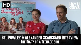 Bel Powley & Alexander Skarsgard - The Diary of a Teenage Girl Exclusive Interview