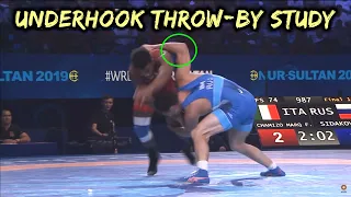 Underhook Throw-By Study (Feat. Sidakov, Yazdani, Dake, others) (Short Form Breakdown)