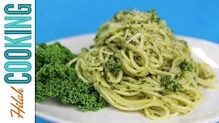 How to Make Kale Pesto |  Hilah Cooking